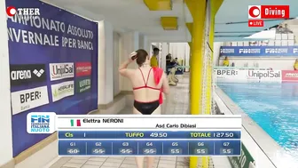 Elettra Neroni - 3m Springboard Diving | Indoor Tour #7