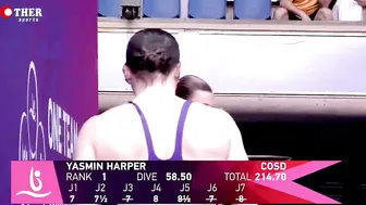 Yasmin Harper - 1m Springboard Diving Final | Women's Diving Championships #9