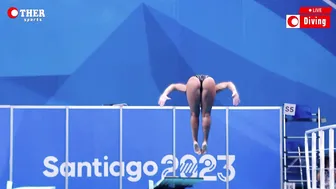 Daniela Zapata - 1m Springboard Diving | American Games #2