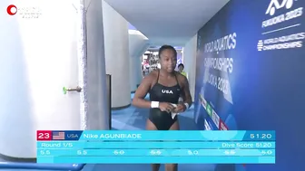 Nike Agunbiade (United States) | 10m Platform Diving #3