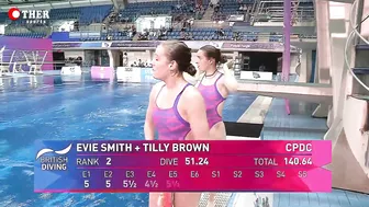 Evie Smith + Tilly Brown - 3m Sync Diving | Women's Diving Championship #6