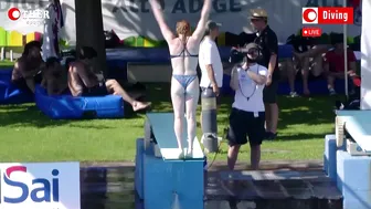 Elettra Neroni (Italy) - 1m Springboard Diving #3