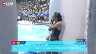 Valeria Antolino (spain) | 10m Platform - Round 4&5 (Preliminary) #5