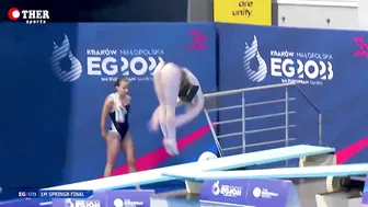 Jette MUELLER - 1m Springboard Divig Final Highlights #2