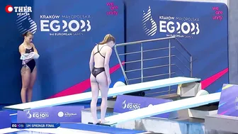 Jette MUELLER - 1m Springboard Divig Final Highlights #5