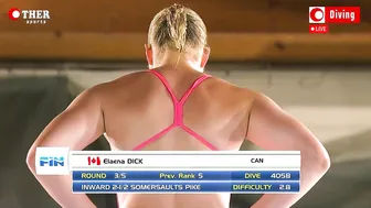 Elaena Dic (Canada) - 10m Platform Diving #5