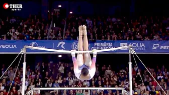 Elissa Downie's - Uneven Bars | A Dazzling Display of Gymnastics Excellence! #8