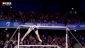 Elissa Downie's - Uneven Bars | A Dazzling Display of Gymnastics Excellence! #9