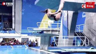 Mia Vallee - 1m Springboard Diving | American Games #8