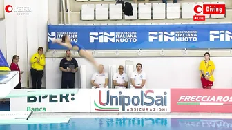 Emilia Nilsson - 1m Springboard Diving | Women's Diving championships indoor Tour #9