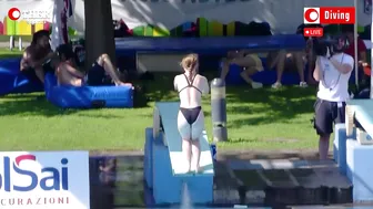 Maggie Squire (New Zealand) - 1m Springboard Diving #3