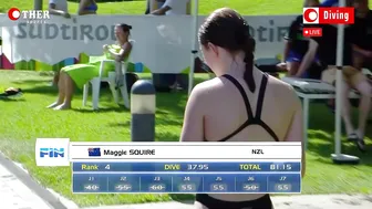 Maggie Squire (New Zealand) - 1m Springboard Diving #7