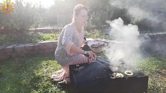 Pork barbecue, cook Pork. How to cook barbecue. pork recipe. Mila naturist. Kitchen. #10