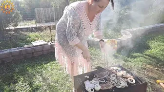 Pork barbecue, cook Pork. How to cook barbecue. pork recipe. Mila naturist. Kitchen. #9