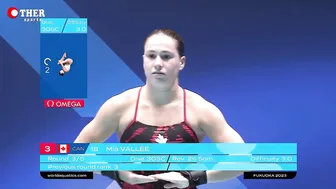 Mia Vallee (Canada) | 1m Springboard Diving #4