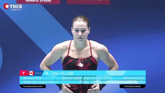 Mia Vallee (Canada) | 1m Springboard Diving #9