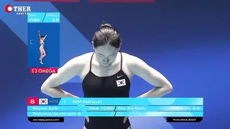 Kim Nahyun (Republic of Korea) | 1m Springboard Diving #10