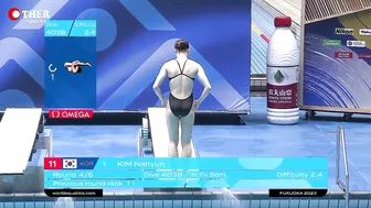 Kim Nahyun (Republic of Korea) | 1m Springboard Diving #8