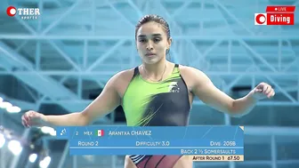 Women's Diving 2024 | Arantxa Chavez - 3m Springboard Diving #4