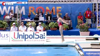 Laura VALORE Best Dives in 1m Springboard Diving #10