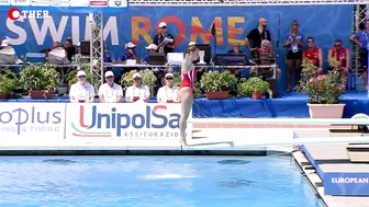 Laura VALORE Best Dives in 1m Springboard Diving #6