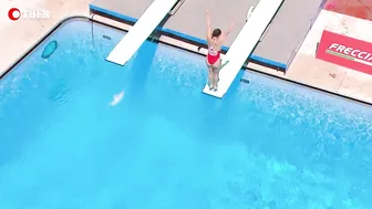 Laura VALORE Best Dives in 1m Springboard Diving #7