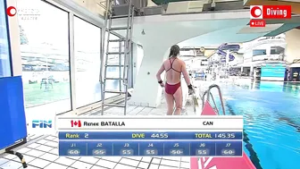 Renee Batalla (Canada) - 10m Platform Diving #8