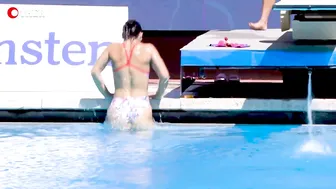 The Best Dives of Amelie-Enya Forster at Women's 1m Springboard Diving #5