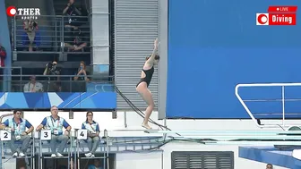 Women's Diving 2024 | Elizabeth Perez - 3m Springboard Diving #6