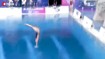 Jessica Vega - 10m Platform Diving Preliminary #5