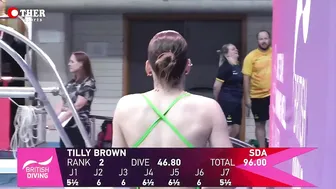 Tilly Brown - 1m Springboard Diving: Preliminary | Women's Diving Championships #4