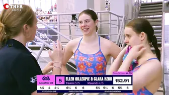 Ellen Gillespie & Clara kerr - 3m Sync Diving 2024 #9