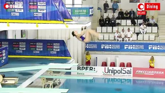 Viola Gonini (Italy) - 3m Springboard Diving | Indoor Tour #9