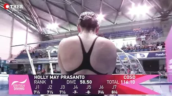 Holly May - 1m Springboard Diving Final | Women's Diving Championships #5