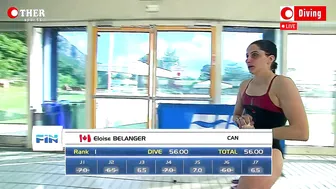 Eloise Belanger (Canada) - 10m Platform Diving #4