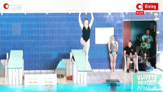 Eliska Mikynova (Czech) - 1m Springboard Women Diving #10