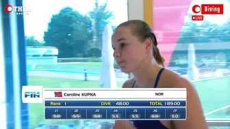 Caroline Kupka (Norway) - 3m Springboard | Indoor Diving #10