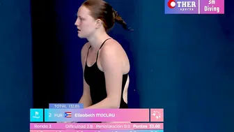 Elizabeth Miclau (Puerto Rico) - 3m Springboard Diving #7