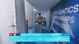 Sarah Jodoin di Maria (Italy) | 10m Platform Diving #3