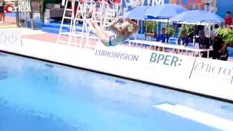 The Best Dives of Caroline Kupka at Women's 1m Springboard Diving #8