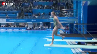 Bailey Heydra (South Africa) | 1m Springboard Diving | Semi-Finals | Chengdu #6