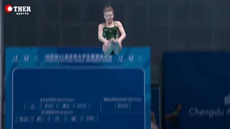 Bailey Heydra (South Africa) | 1m Springboard Diving | Semi-Finals | Chengdu #7