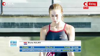 Bruna Huljev - 3m Springboard | Women's Diving Summer Championship #3