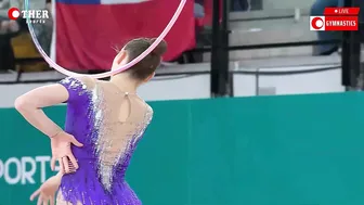 Evita Griskenas - Individual Hoop | Rhythmic Gymnastics 2024 Highlights #6