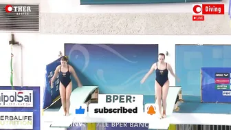 Emilia Nilsson & Elna Widerstroem | Sync 3m Springboard Diving #7