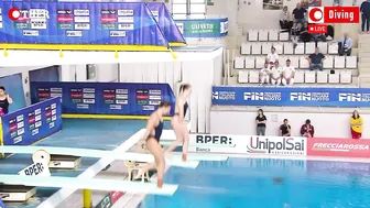 Emilia Nilsson & Elna Widerstroem | Sync 3m Springboard Diving #8