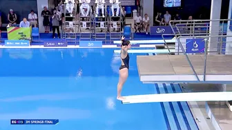 Rocio Velazquez Roldan - 3m Springboard Diving highlights #3