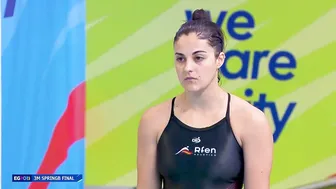 Rocio Velazquez Roldan - 3m Springboard Diving highlights #5