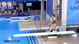 Rocio Velazquez Roldan - 3m Springboard Diving highlights #7