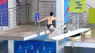 Rocio Velazquez Roldan - 3m Springboard Diving highlights #9